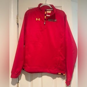 University of Maryland emblazoned Under Armour Quarterzip